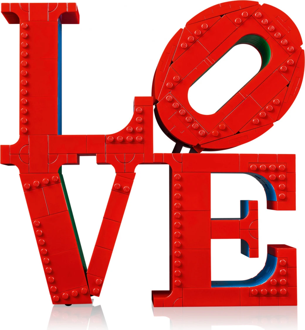 Конструктор LEGO Art "Love" (31214) – набір для творчості з елементами мистецтва