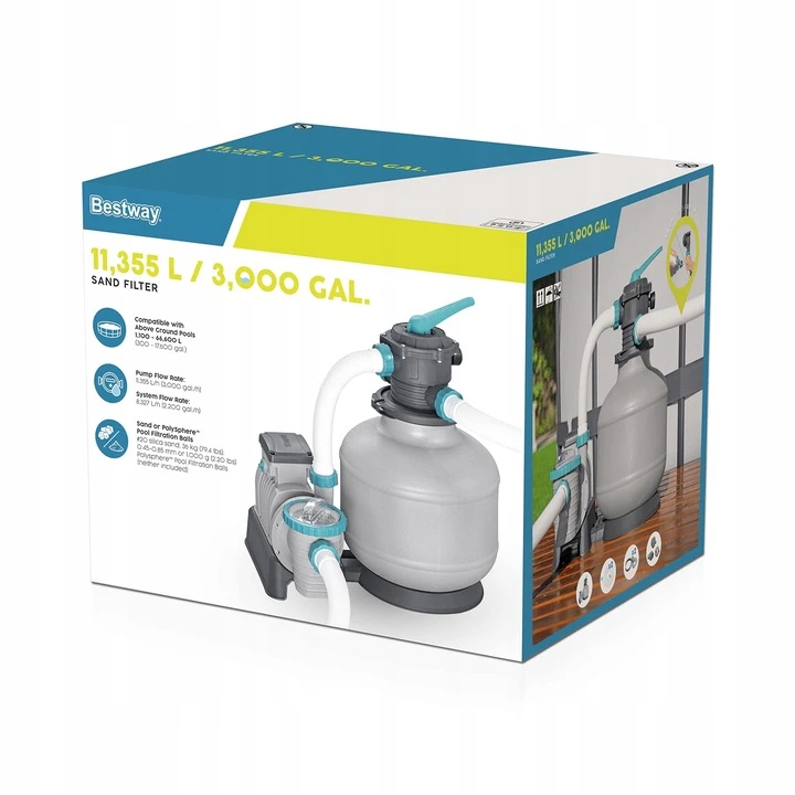 Пісочний фільтр-насос Bestway  58486 (11355 л/год)