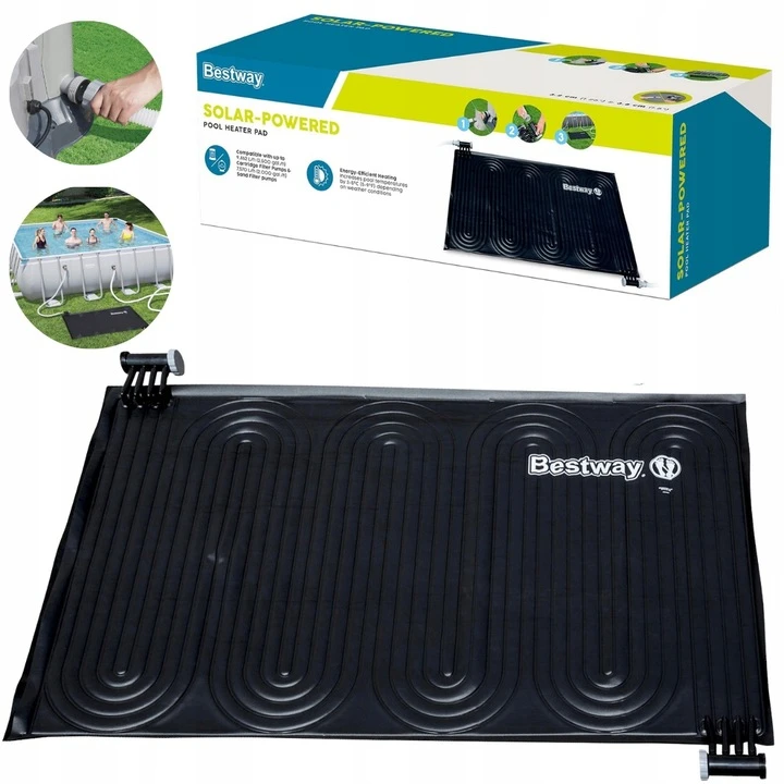 Сонячний килимок-нагрівач води для басейнів Bestway 58423 , 110х171 см