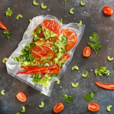 Вакууматор для продуктів з вагою + рулон плівки та 5 пакетів RUHHY 22533  (120Вт, -80kPa)