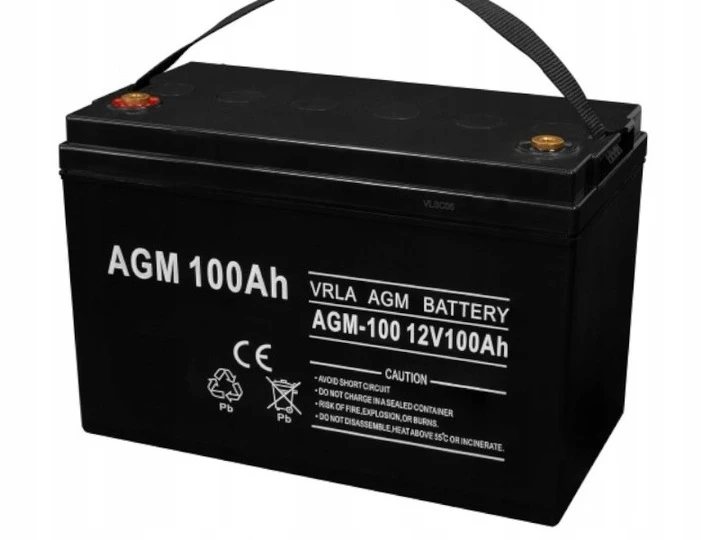 Акумутятор 100Ah AGM Volt Polska 12 V VRLA