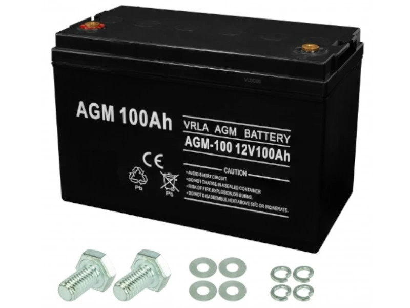 Акумутятор 100Ah AGM Volt Polska 12 V VRLA