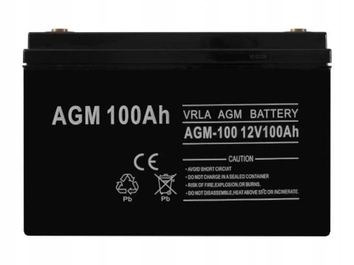 Акумутятор 100Ah AGM Volt Polska 12 V VRLA