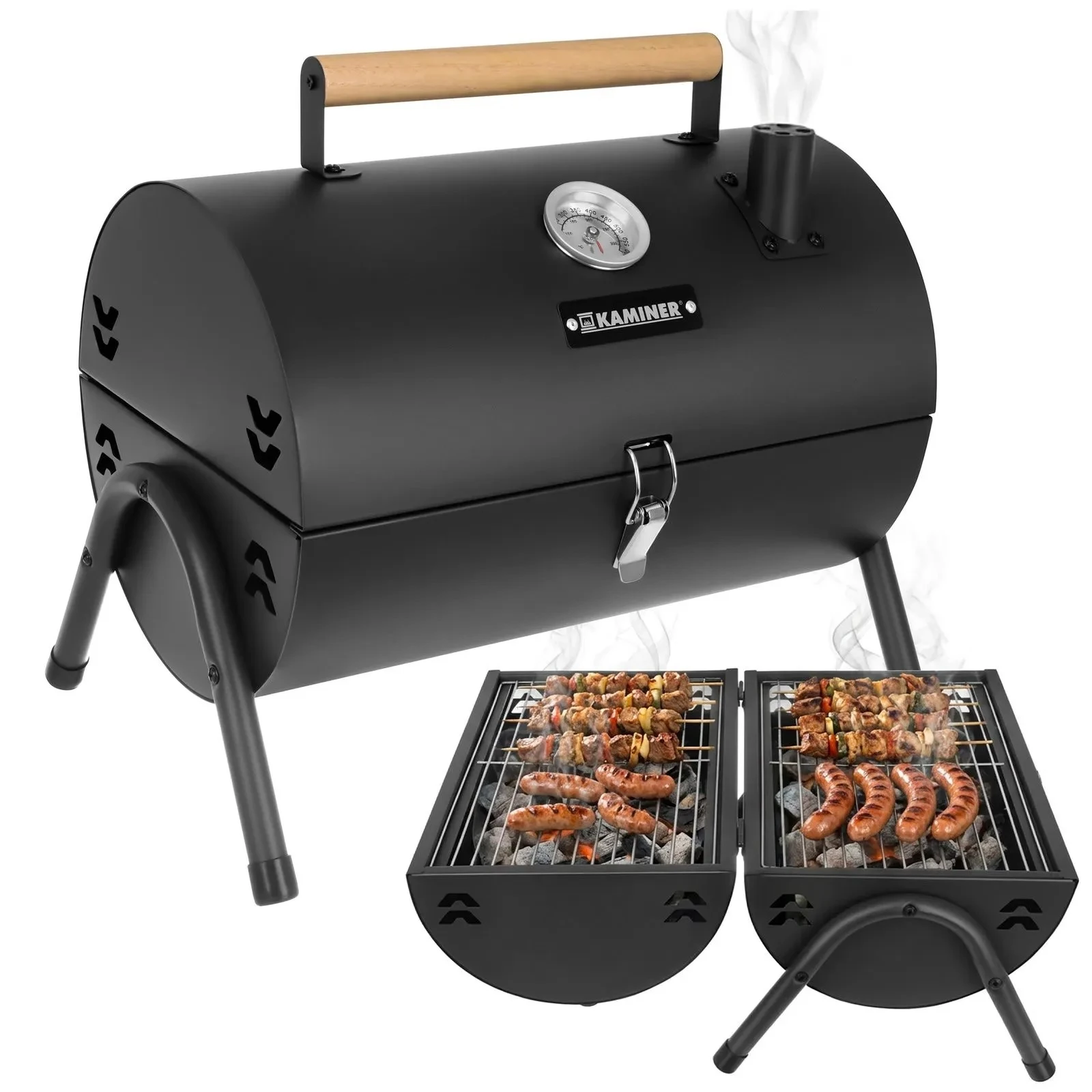 Туристичний садовий гриль мангал BBQ Kaminer