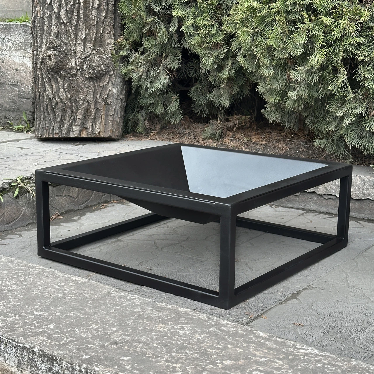 Кострова чаша Cubo 60х60х23.1см 3мм сталь