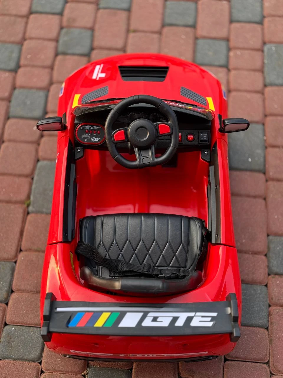 Дитячий спортивний електромобіль-кабріолет «Prima Speedster Cabrio» (Червоний)