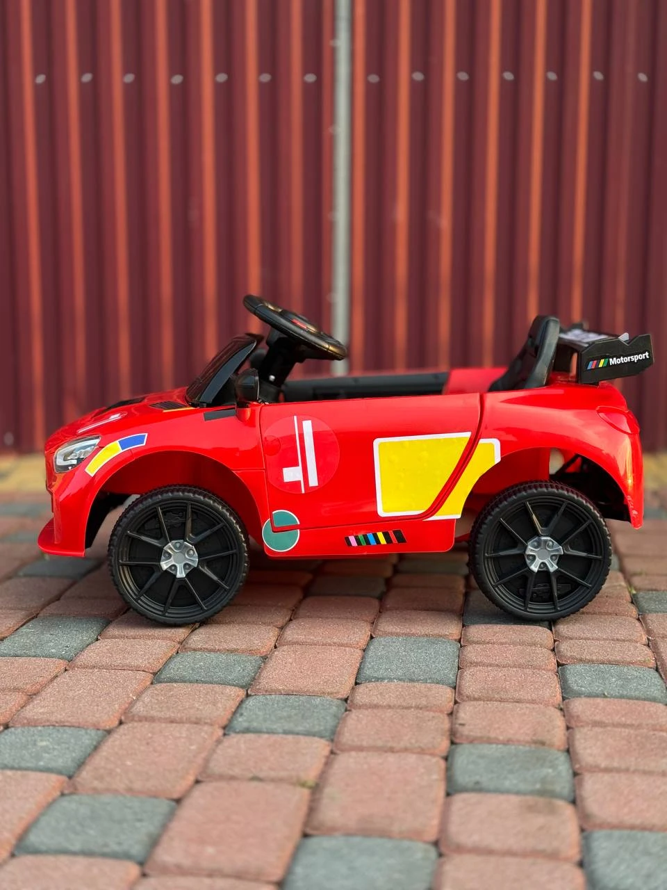 Дитячий спортивний електромобіль-кабріолет «Prima Speedster Cabrio» (Червоний)