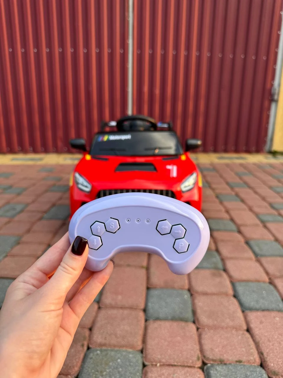 Дитячий спортивний електромобіль-кабріолет «Prima Speedster Cabrio» (Червоний)