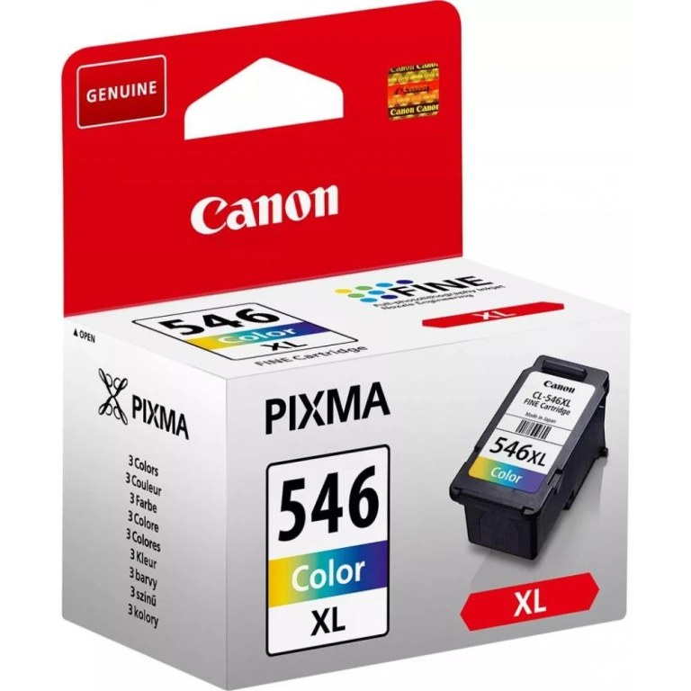 Струменевимй картридж високої місткості з кольоровими чорнилами Canon CL-546XL C/M/Y (8288B001/8288B004)