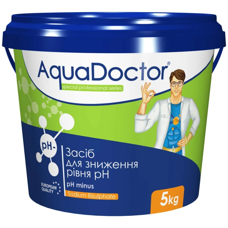 Засіб для зниження рівня pH AquaDoctor pH Minus 5 кг (Ph-)
