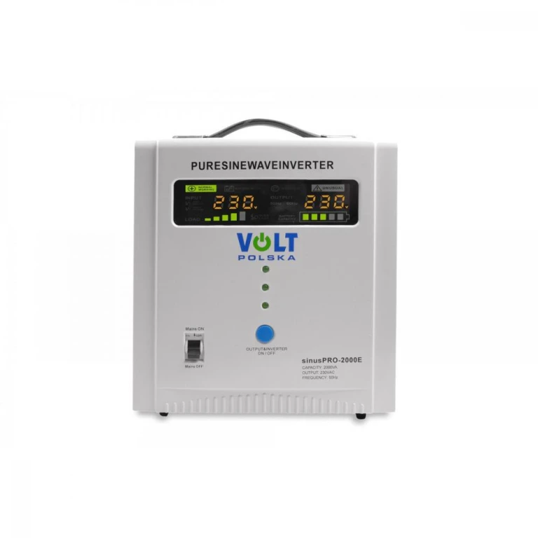 Лінійно-інтерактивне ДБЖ Volt Polska SINUS PRO 2000E  1250/2000W 12V/230V 20A