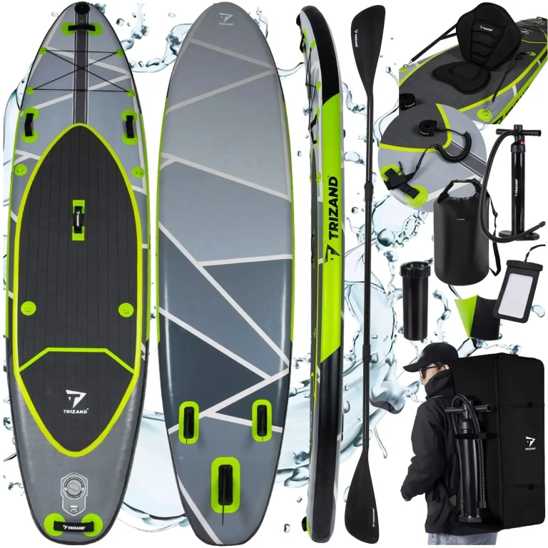 SUP Дошка з веслом Trizand MAX 350 см повний комплект 10 в 1