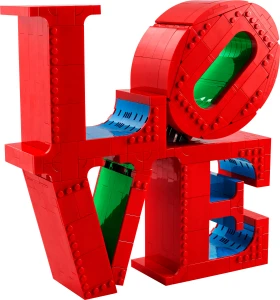 Конструктор LEGO Art "Love" (31214) – набір для творчості з елементами мистецтва