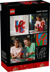 Конструктор LEGO Art "Love" (31214) – набір для творчості з елементами мистецтва