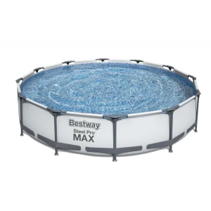 Каркасний басейн Bestway Steel Pro MAX 366х76 см (6473 л) для дорослих та дітей (56416)