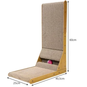 Кутова кігтеточка з гофрокартону та м'ячем Purlov 22008