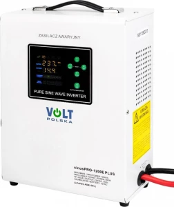 ДБЖ  Volt Polska SINUS PRO 1200E PLUS LiFePo4, AGM, GEL 12/230V 800/1200W