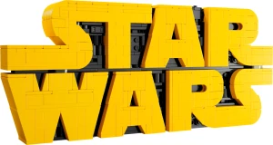 Блоковий конструктор LEGO Star Wars Star Wars логотип з кубиків (75407)