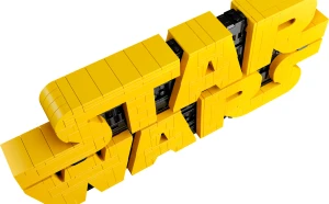 Блоковий конструктор LEGO Star Wars Star Wars логотип з кубиків (75407)