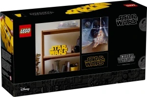 Блоковий конструктор LEGO Star Wars Star Wars логотип з кубиків (75407)