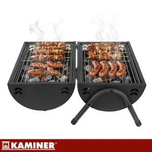 Туристичний садовий гриль мангал BBQ Kaminer