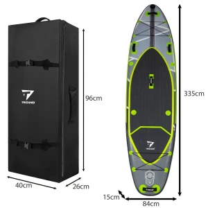 SUP Дошка з веслом Trizand 25260 335 см + аксесуари