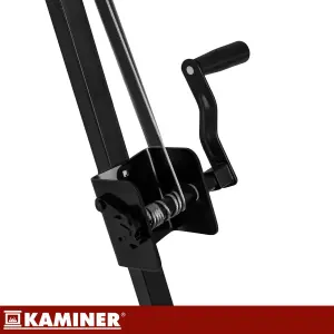 Підвісний садовий гриль-тринога з решіткою KAMINER 190 см