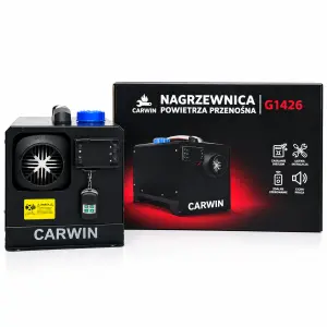 Автономний дизельний обігрівач CARWIN 12 кВт 12/24 В з пультом ДК для автомобіля та приміщень WEBASTO (вебасто)