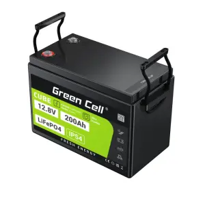 Акумулятор LiFePO4 Green Cell CUBE 12.8V 200Ah 2560Wh